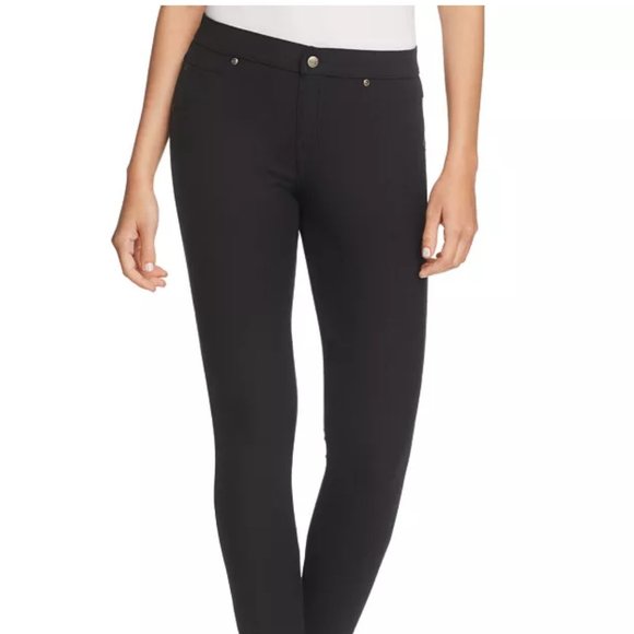 hue fleece lined denim leggings